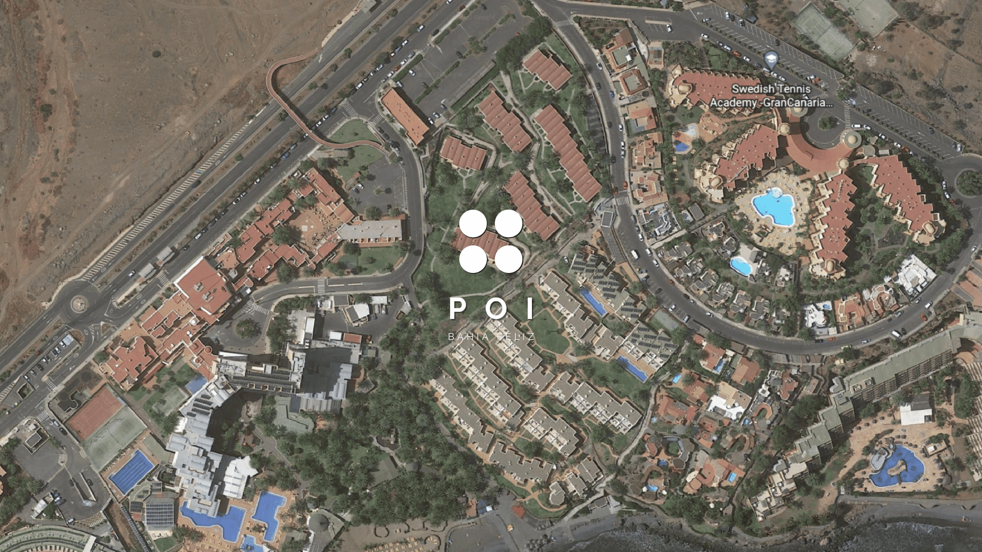 Bahia Feliz SatelitenFoto